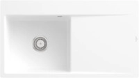 Villeroy & Boch 33521FRW Subway Style 50 Flat StoneWhite Keramiksp&uuml;le