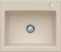 Villeroy & Boch 330902AM Subway 60 S Almond Keramiksp&uuml;le Excenterbet&auml;tigung