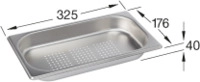 Villeroy & Boch 829906K1 Dampfgarschale 1/3 Edelstahl