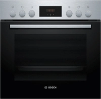 Bosch HEF133BS1 Einbauherd kochfeldgebunden Edelstahl 5 Heizarten EcoClean