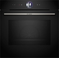 Bosch HMG776NB1 Backofen mit Mikrowellenfunktion 60cm schwarz TFT-Touchdisplay