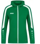 JAKO Kapuzenjacke Power (sportgr&uuml;n / Gr&ouml;&szlig;e S / Unisex)
