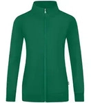 JAKO Sweatjacke Doubletex (gr&uuml;n / Gr&ouml;&szlig;e 34 / Damen)
