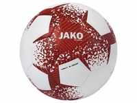 JAKO Lightball Performance (weiß/weinrot/neonorange-350g / Größe 5 / Sonstige