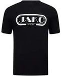 JAKO T-Shirt Retro (schwarz / Gr&ouml;&szlig;e S / Unisex)
