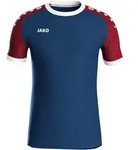 JAKO Trikot Iconic kurzarm (navy/chili rot / Gr&ouml;&szlig;e 116 / Kinder)