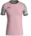 JAKO Trikot Iconic kurzarm (dusky pink/soft grey/anthra li / Gr&ouml;&szlig;e 116 / Kinder)