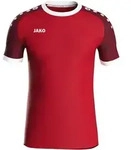 JAKO Trikot Iconic kurzarm (sportrot/weinrot / Gr&ouml;&szlig;e 116 / Kinder)
