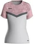JAKO T-Shirt Iconic (soft grey/dusky pink/anthra li / Gr&ouml;&szlig;e 34 / Damen)
