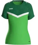 JAKO T-Shirt Iconic (soft green/sportgr&uuml;n / Gr&ouml;&szlig;e 34 / Damen)