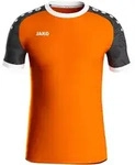 JAKO Trikot Iconic kurzarm (neonorange/schwarz / Gr&ouml;&szlig;e 116 / Kinder)