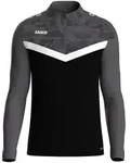 JAKO Ziptop Iconic (schwarz/anthrazit / Gr&ouml;&szlig;e S / Unisex)