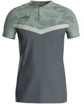 JAKO Polo Iconic (anthra light/mintgr&uuml;n/soft gre / Gr&ouml;&szlig;e S / Unisex)