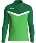 JAKO Ziptop Iconic (soft green/sportgr&uuml;n / Gr&ouml;&szlig;e 128 / Kinder)