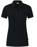 JAKO Polo Organic Stretch (schwarz / Gr&ouml;&szlig;e 34 / Damen)