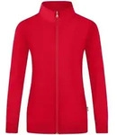 JAKO Sweatjacke Doubletex (rot / Gr&ouml;&szlig;e XL / Unisex)