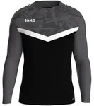 JAKO Sweat Iconic (schwarz/anthrazit / Gr&ouml;&szlig;e 116 / Kinder)