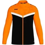 JAKO Polyesterjacke Iconic (schwarz/neonorange / Gr&ouml;&szlig;e 116 / Kinder)
