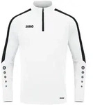 JAKO Ziptop Power (wei&szlig; / Gr&ouml;&szlig;e M / Unisex)