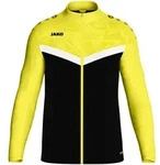 JAKO Polyesterjacke Iconic (schwarz/soft yellow / Gr&ouml;&szlig;e 116 / Kinder)