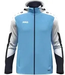 JAKO Kapuzenjacke Dynamic (skyblue/wei&szlig;/marine / Gr&ouml;&szlig;e 116 / Kinder)