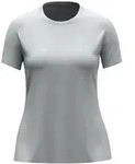 JAKO T-Shirt Uni Damen (hellgrau / Gr&ouml;&szlig;e S (34/36) / Damen Sportgr&ouml;&szlig;en)