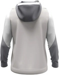 JAKO Zip Hoodie Dynamic (hellgrau/wei&szlig;/grau / Gr&ouml;&szlig;e 128 / Kinder)