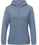 JAKO Zip Hoodie Pro Casual (smokey blue / Gr&ouml;&szlig;e 36 / Damen)