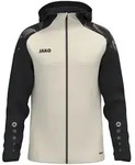 JAKO Kapuzenjacke Sonic (off white/schwarz / Gr&ouml;&szlig;e 140 / Kinder)