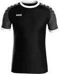 JAKO Trikot Iconic kurzarm (schwarz/anthrazit / Gr&ouml;&szlig;e 3XL / Unisex)