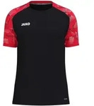 JAKO T-Shirt Sonic (schwarz/rot / Gr&ouml;&szlig;e S / Unisex)