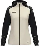 JAKO Kapuzenjacke Sonic Damen (off white/schwarz / Gr&ouml;&szlig;e 34/36 / Damen Doppel-Gr.)