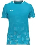 JAKO Trikot Sonic kurzarm (aqua/marine/wei&szlig; / Gr&ouml;&szlig;e 140 / Kinder)