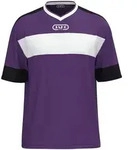 JAKO Trikot Club 92 kurzarm (lila/wei&szlig;/schwarz / Gr&ouml;&szlig;e S / Unisex)