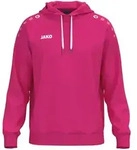 JAKO Kapuzensweat One Cotton (deep pink / Gr&ouml;&szlig;e 116 / Kinder)
