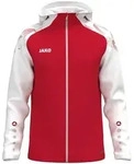 JAKO Kapuzenjacke Sonic (rot/wei&szlig; / Gr&ouml;&szlig;e L / Unisex)