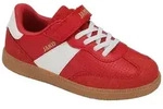 JAKO Sportschuh Citybeat Junior (rot/wei&szlig;/gold / Gr&ouml;&szlig;e 28 / Schuhe europ&auml;isch)