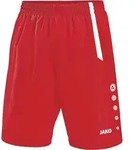 JAKO Sporthose Turin ohne Innenslip (Rot / Gr&ouml;&szlig;e 116 / Kinder)