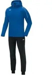 JAKO Trainingsanzug Polyester Classico mit Kapuze (Beige / Gr&ouml;&szlig;e 48 / Damen)