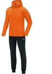 JAKO Trainingsanzug Polyester Classico mit Kapuze (Orange / Gr&ouml;&szlig;e 46 / Damen)