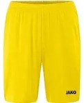 JAKO Sporthose Manchester 2.0 ohne Innenslip (Gelb / Gr&ouml;&szlig;e L / Unisex)