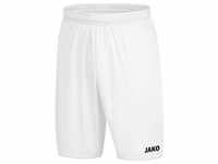 JAKO Sporthose Manchester 2.0 ohne Innenslip (Weiß / Größe L / Unisex)