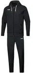JAKO Jogginganzug Base mit Kapuze (Schwarz / Gr&ouml;&szlig;e 140 / Kinder)