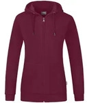 JAKO Kapuzenjacke Organic (maroon / Gr&ouml;&szlig;e 4XL / Unisex)