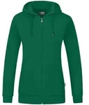 JAKO Kapuzenjacke Organic (gr&uuml;n / Gr&ouml;&szlig;e S / Unisex)