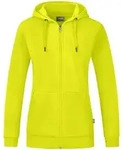 JAKO Kapuzenjacke Organic (lime / Gr&ouml;&szlig;e M / Unisex)