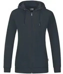 JAKO Kapuzenjacke Organic (anthrazit / Gr&ouml;&szlig;e L / Unisex)