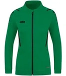 JAKO Polyesterjacke Challenge (sportgr&uuml;n/schwarz / Gr&ouml;&szlig;e 36 / Damen)