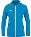 JAKO Polyesterjacke Challenge (JAKO blau/neongelb / Gr&ouml;&szlig;e 42 / Damen)