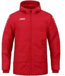 JAKO Coachjacke Team mit Kapuze (rot / Gr&ouml;&szlig;e 128 / Kinder)